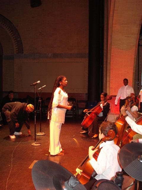 dress rehearsal, Hip-Hop Blues Concert 2008